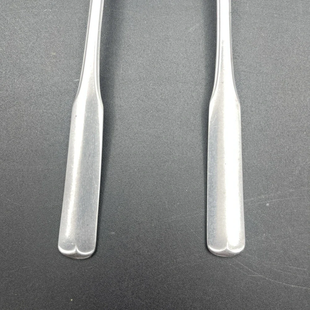 International Silver Mark II Stainless Teaspoons Set of 2 Flatware